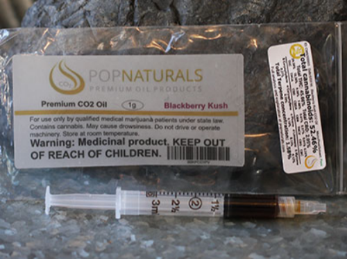 Blackberry Kush Cannabis Oil